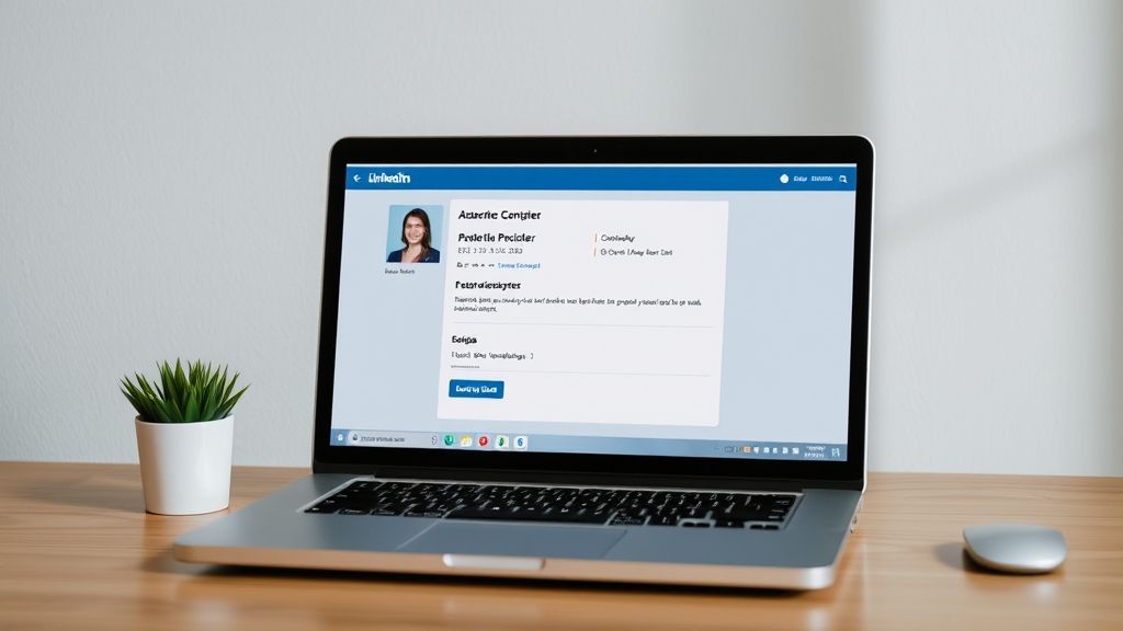 résumé Linkedin