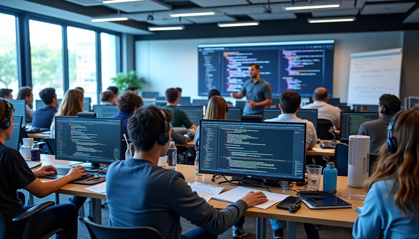 découvrez notre formation de développeur web en alternance, une opportunité idéale pour acquérir des compétences pratiques tout en bénéficiant d'une expérience professionnelle. préparez-vous à intégrer le marché du travail avec un savoir-faire reconnu et des projets concrets à votre actif.