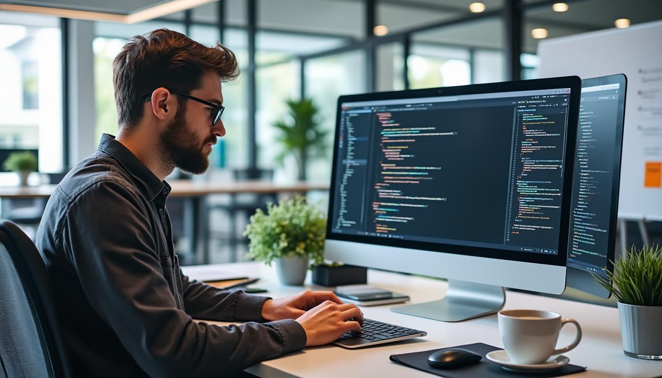 découvrez notre formation de développeur web en alternance, une opportunité unique pour acquérir des compétences pratiques tout en étant en entreprise. préparez-vous à intégrer le marché du travail avec une expérience valorisante et des perspectives d'emploi optimales.