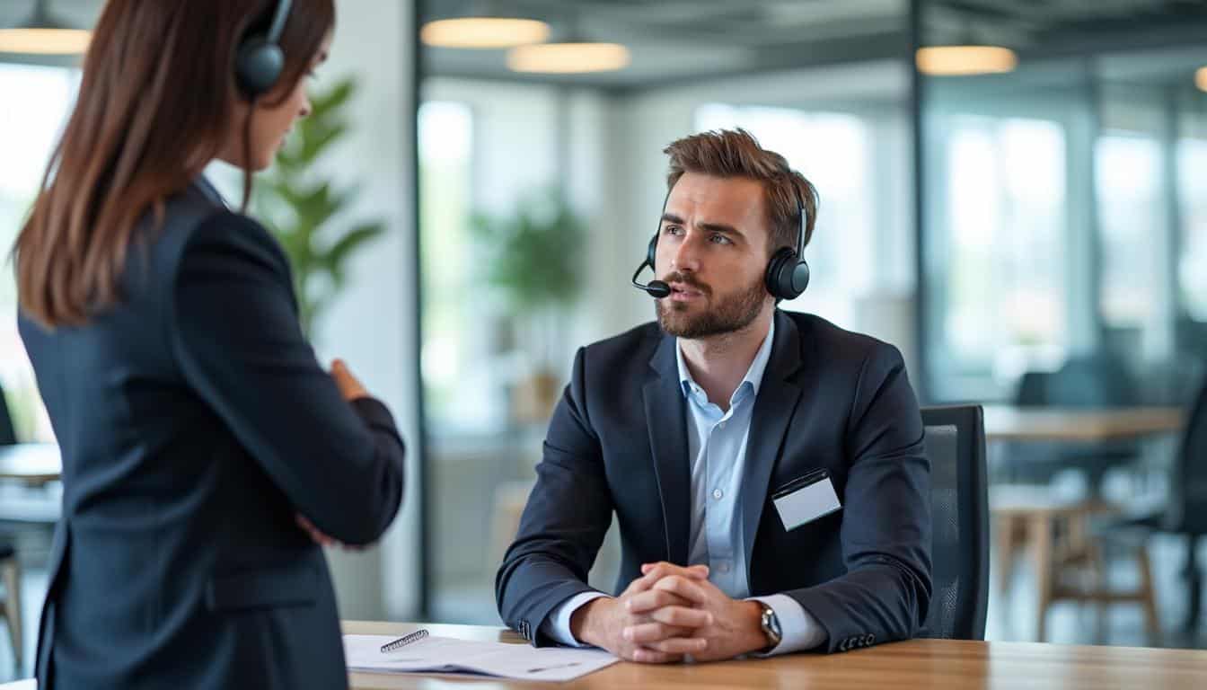 découvrez un exemple de dialogue avec un client mécontent et apprenez les clés pour gérer efficacement les réclamations, apaiser les tensions et fidéliser vos clients grâce à une communication professionnelle.