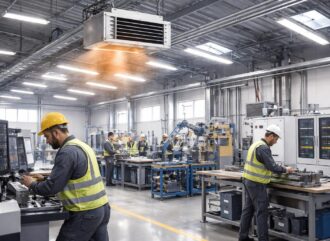 découvrez comment l'aérotherme gaz optimise la productivité industrielle en assurant un chauffage rapide, efficace et économique dans vos installations.