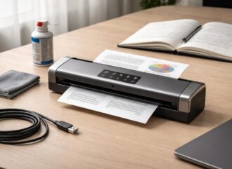 découvrez notre guide d'entretien complet pour prolonger la durée de vie de votre scanner portable recto verso et garantir des performances optimales.
