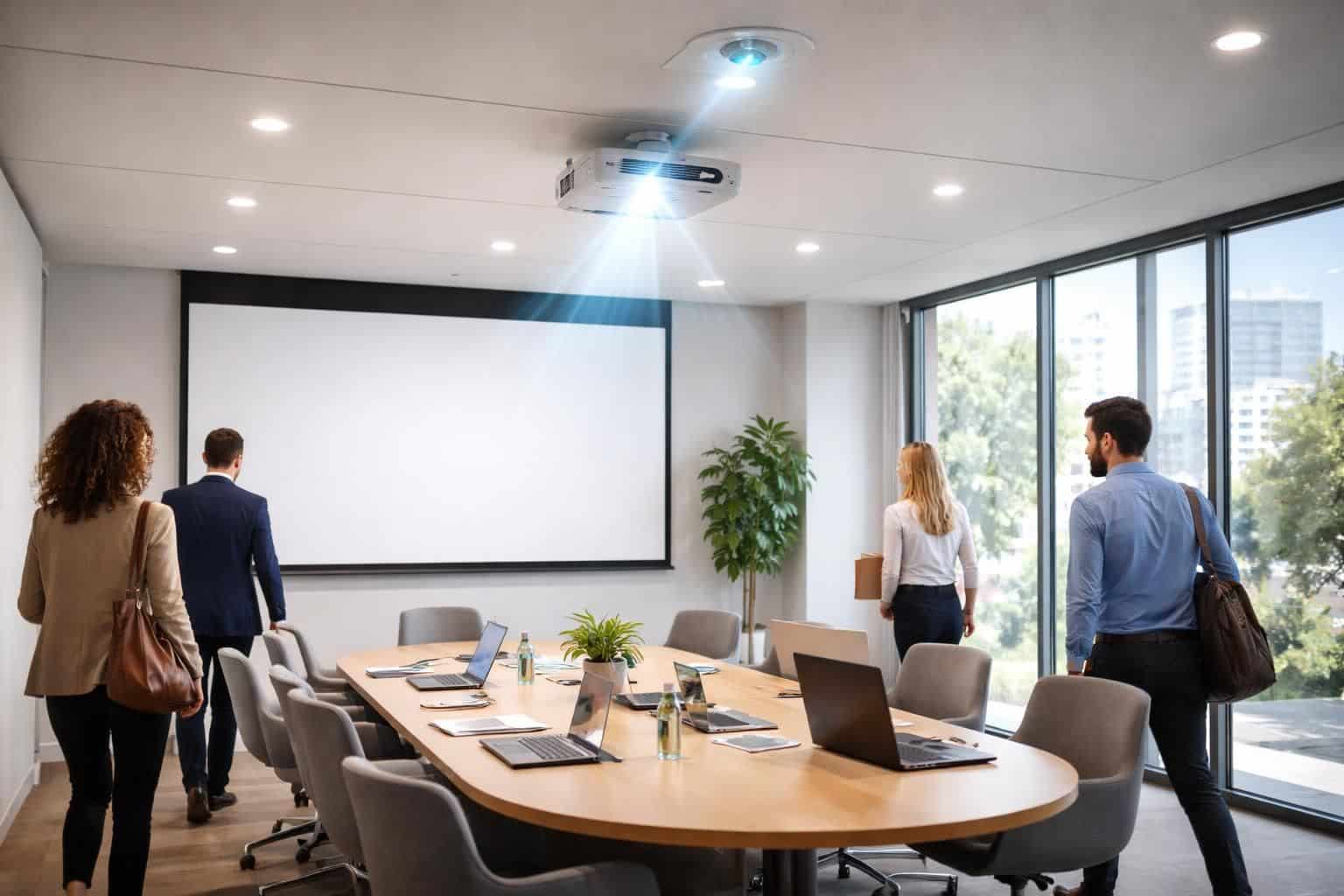 découvrez comment allumer automatiquement un vidéoprojecteur acer dans une salle connectée grâce à la détection de présence pour une expérience simplifiée et intelligente.