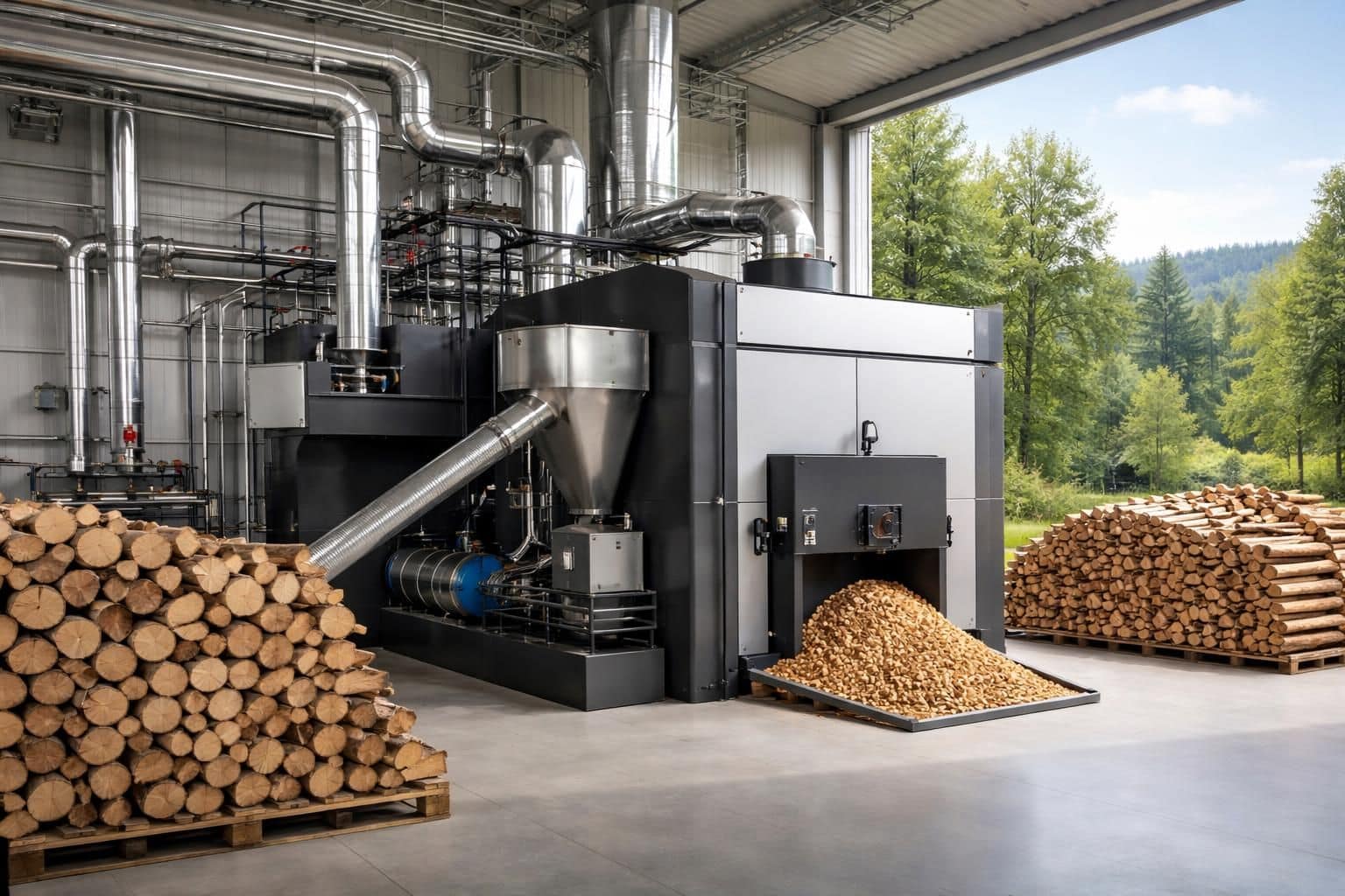 découvrez le chauffage industriel au bois, une solution écologique et économique pour répondre à tous vos besoins en chaleur tout en respectant l'environnement.