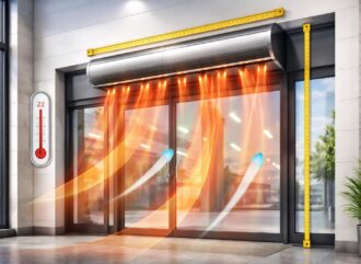 découvrez les critères essentiels pour le dimensionnement optimal d'un rideau d'air chaud et assurez une efficacité énergétique maximale dans vos installations.