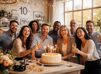 découvrez comment créer un texte d'anniversaire d'entreprise émouvant et mémorable pour célébrer les 10 ans de votre société, en mêlant émotions et souvenirs marquants.