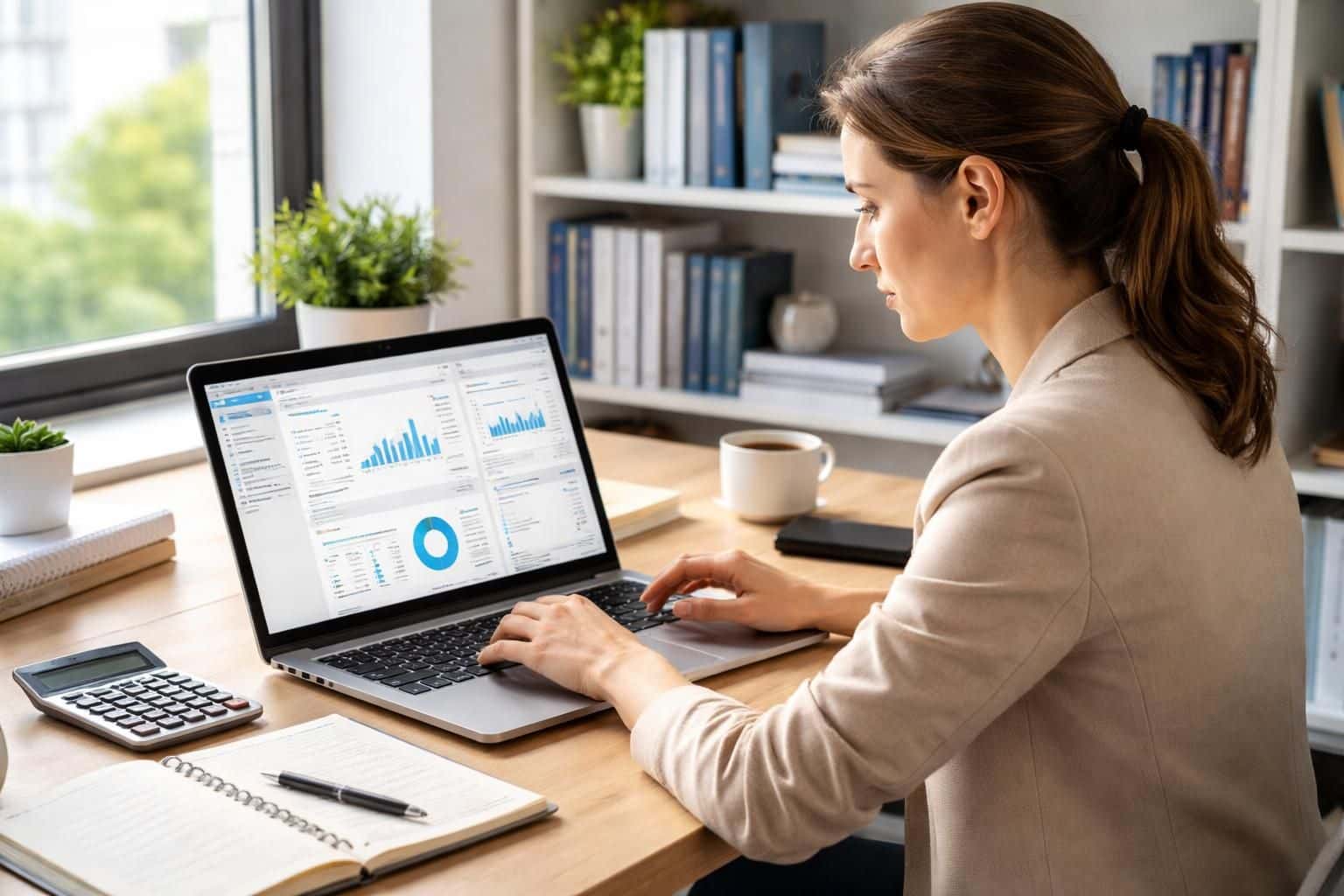 perfectionnez vos compétences comptables grâce à notre exercice de comptabilité en ligne interactif, conçu pour tous les niveaux.