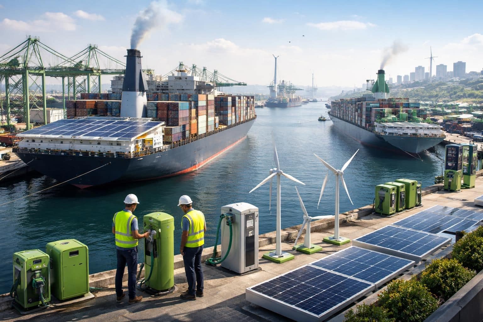 découvrez comment les entreprises de transport maritime s'adaptent aux enjeux environnementaux pour un avenir durable et respectueux des océans.