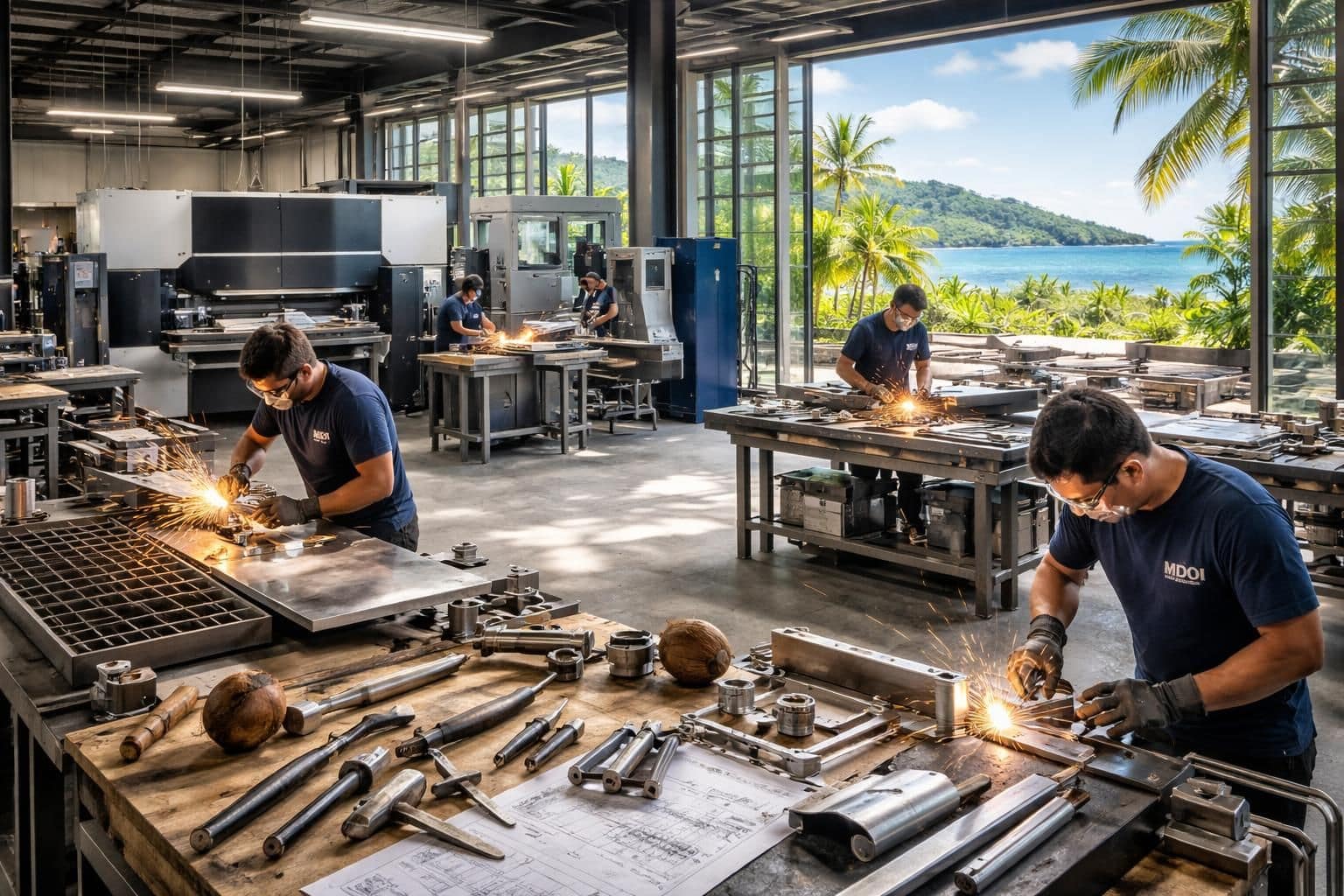 découvrez les secrets de fabrication de mdoi, la métallerie de l'océan indien, et plongez dans l'art et l'expertise qui façonnent ses créations uniques.