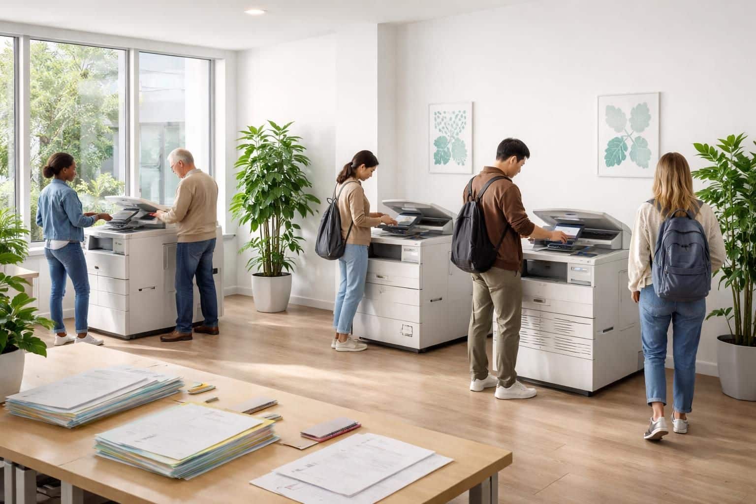 découvrez des lieux spécifiques où vous pouvez faire des photocopies gratuites facilement et rapidement.